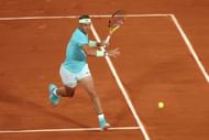 Rafael Nadal photographed at the 2024 French Open